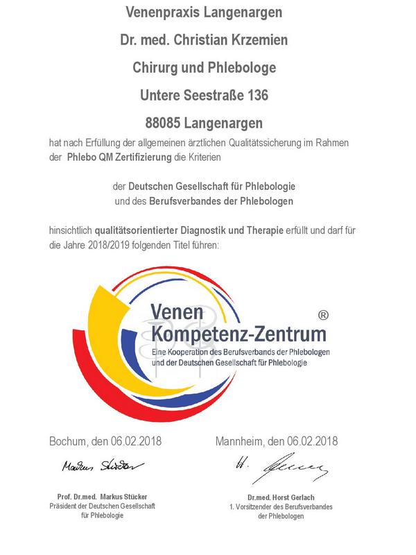 VKZ - Venenkompetenz-Zentrum 2018-2019